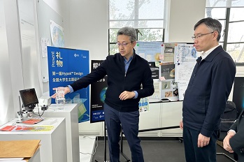上海市科学技術委員会の科学技術革新研究のリーダー、およびKingwills Advanced Materialsを訪問